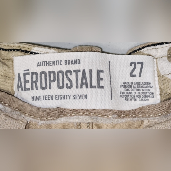 AEROPOSTALE Cargo Shorts - Size 27 - Picture 6 of 6